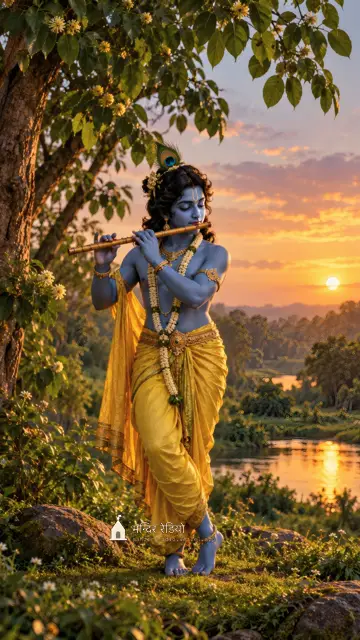 कृष्ण · यथार्थ · Krishna — फ़ोन वॉलपेपर 4K HD wallpaper, देखने के लिए दबाइए