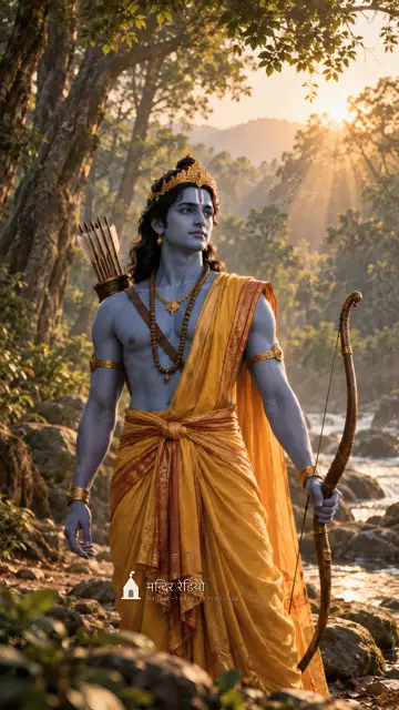 श्रीराम · यथार्थ · Rama — फ़ोन वॉलपेपर 4K HD wallpaper, देखने के लिए दबाइए