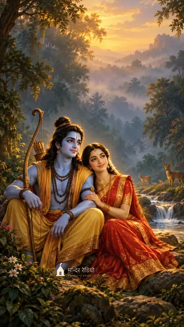 राम सीता · Ram Sita — फ़ोन वॉलपेपर 4K HD wallpaper, देखने के लिए दबाइए