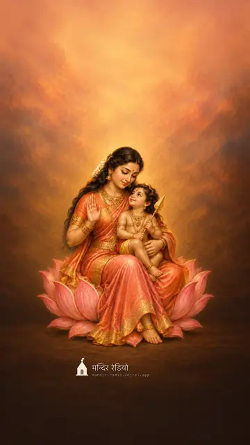 स्कंदमाता · Skandamata — फ़ोन वॉलपेपर 4K HD wallpaper, देखने के लिए दबाइए