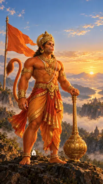 वीर हनुमान · Veer Hanuman — फ़ोन वॉलपेपर 4K HD wallpaper, देखने के लिए दबाइए