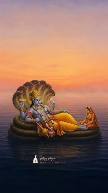 विष्णु — क्षीरसागर · Vishnu — फ़ोन वॉलपेपर 4K HD wallpaper, देखने के लिए दबाइए